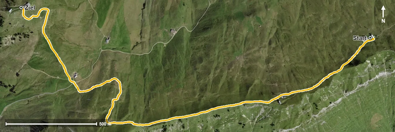 Luftbild Höhenweg Hoch-Ybrig