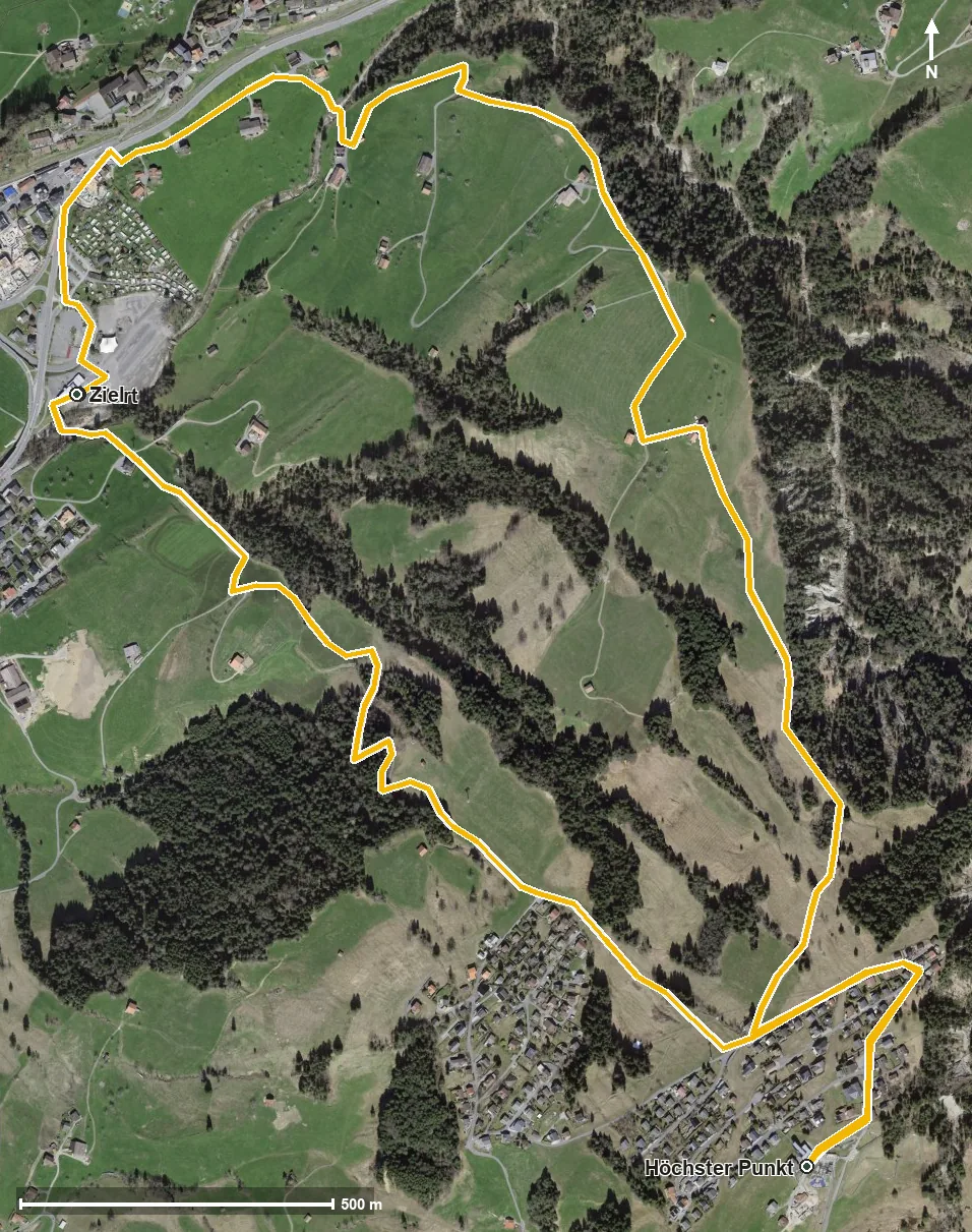 Luftbild Mostelbergweg