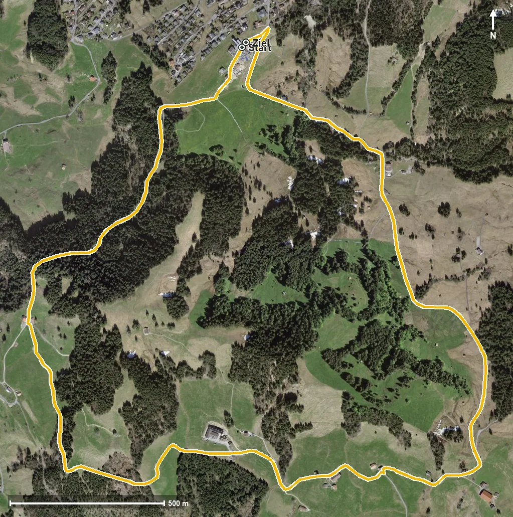 Luftbild Rundweg Engelstock