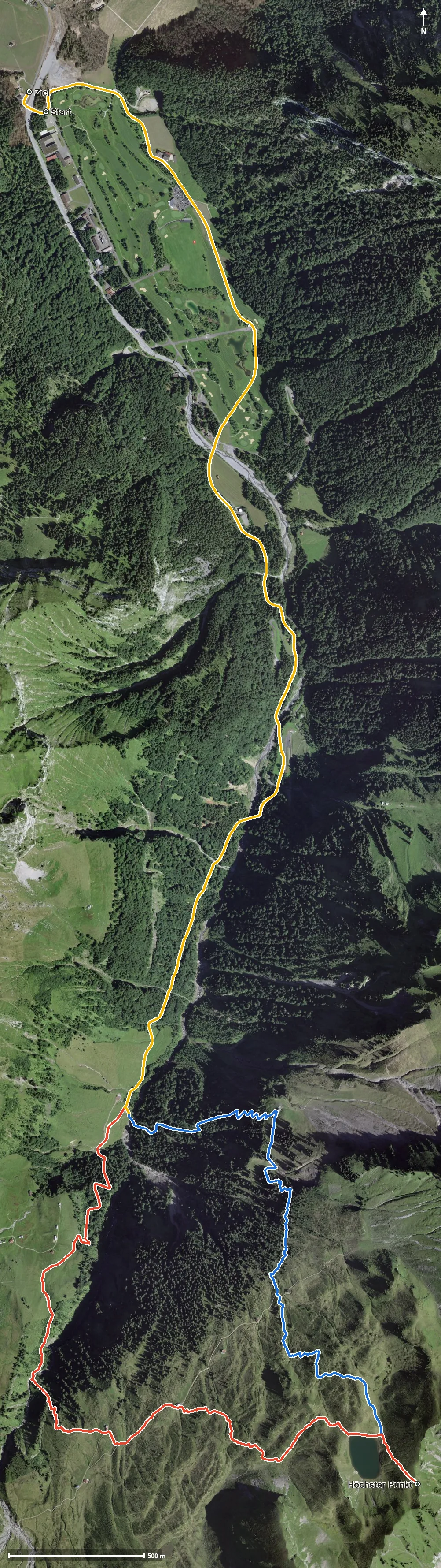 Luftbild Sihlseeli