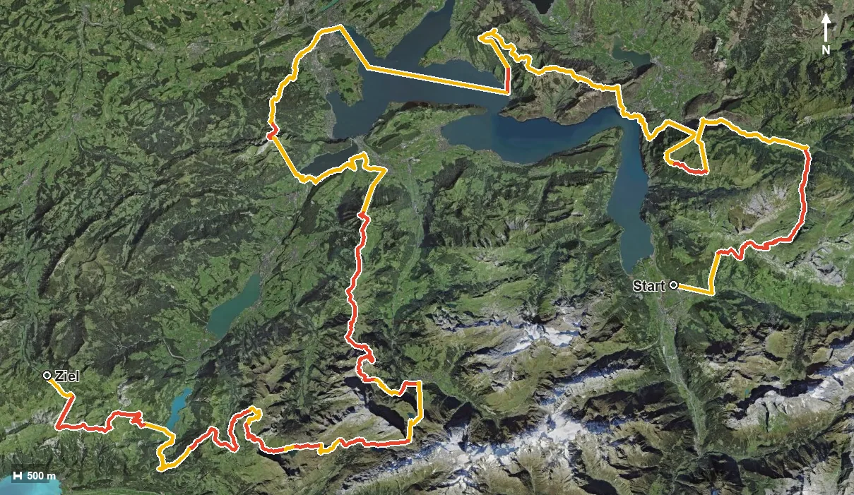 Luftbild Tell-Trail
