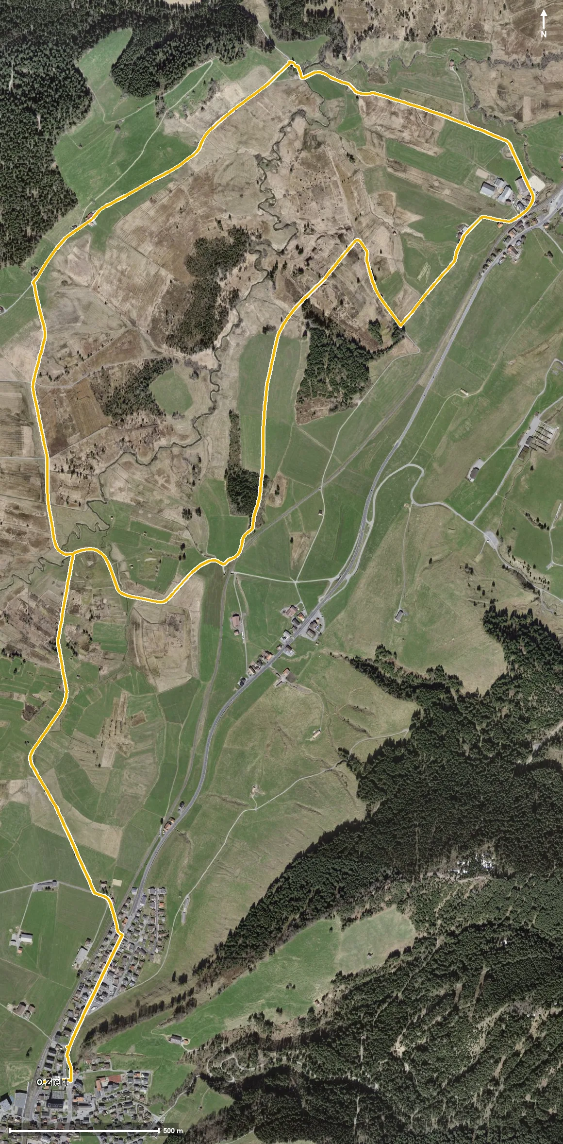 Luftbild WanderWunder Schwyz: Rundwanderung Moorlandschaft Rothenthurm